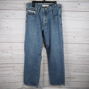 VTG Y2K Paco Jeans Mens 32x32 Bootcut Medium Wash Denim Baggy Grunge Relaxed
